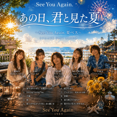 あの日、君と見た夏のジャケット写真