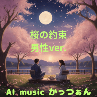 cherry blossom promise (male version) Front Cover