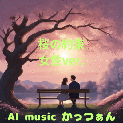 cherry blossom promise (female version) Front Cover