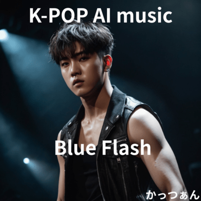 Blue Flash Front Cover