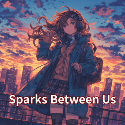 Sparks Between Us Front Cover