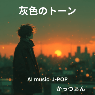 灰色のトーンのジャケット写真