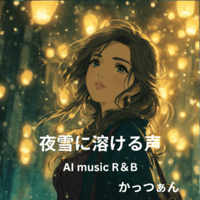 Your Voice Melts Into the Night Snow Front Cover