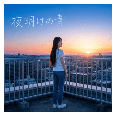 夜明けの青のジャケット写真
