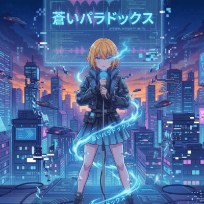 Paradox in Blue Front Cover