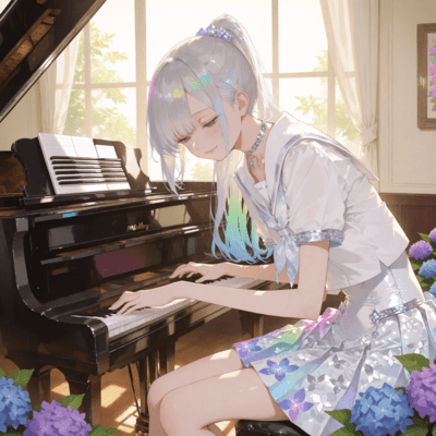 The scenery I dreamed of (feat. 音)のジャケット写真