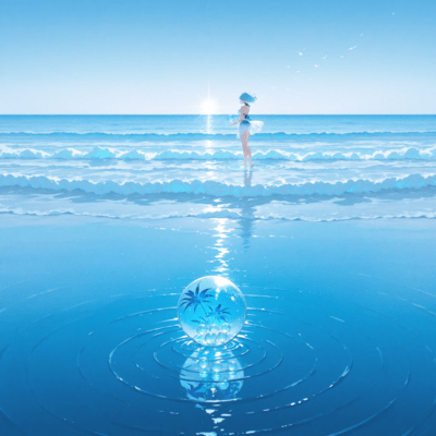 Midsummer Blue (feat. Oto) Front Cover