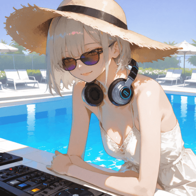 夏夜のGLOWのジャケット写真