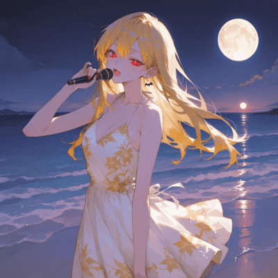 Song of the Moon (Bloom of BlooD Ver.) Front Cover