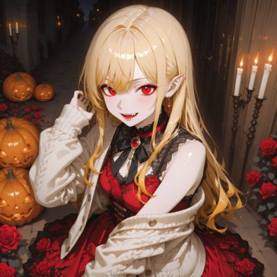 Roses, Pumpkins, and the Vampire Front Cover