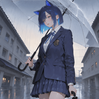 終わらない雨音のジャケット写真