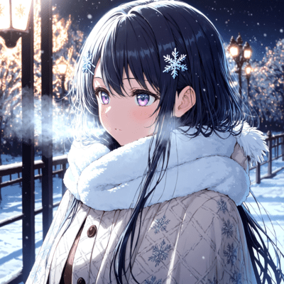 きれいなゆき (feat. ひな)のジャケット写真