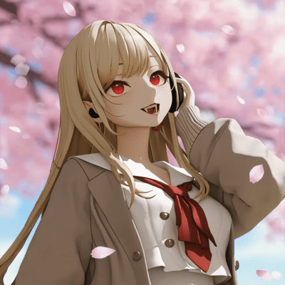 April Fangs Fall in Love Front Cover