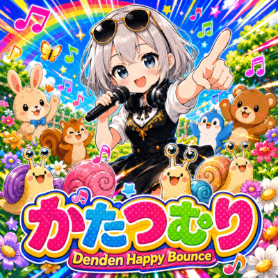 KATATSUMURI (Denden Happy Bounce) Front Cover