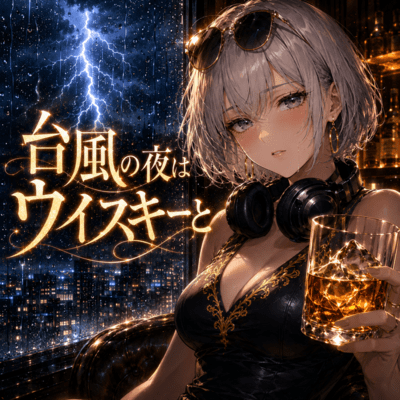 Typhoon Night with Whiskey Front Cover
