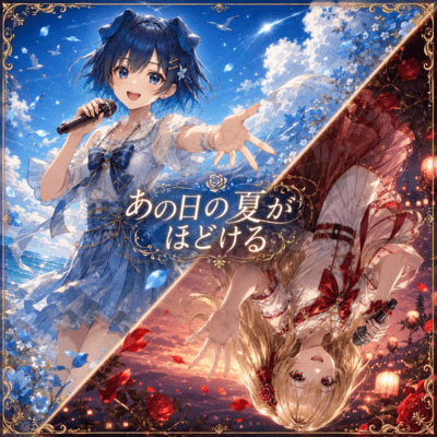 Ano Hi no Natsu ga Hodokeru Front Cover
