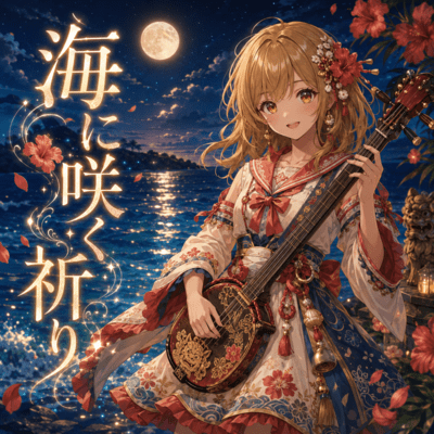 Umi ni Saku Inori Front Cover