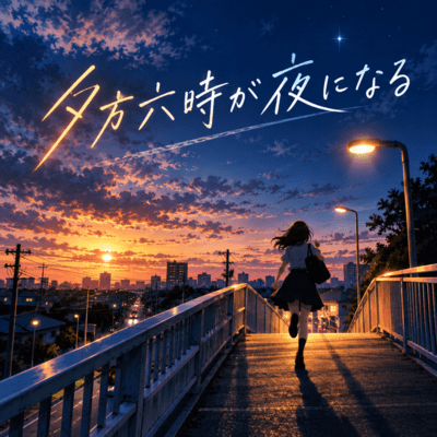 Yugata Rokuji ga Yoru ni Naru (feat. Oto) Front Cover