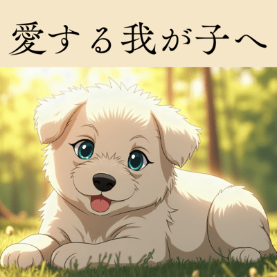 愛する我が子へのジャケット写真