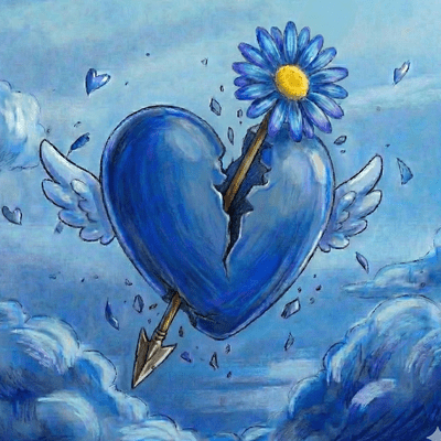 Blue Daisy Front Cover