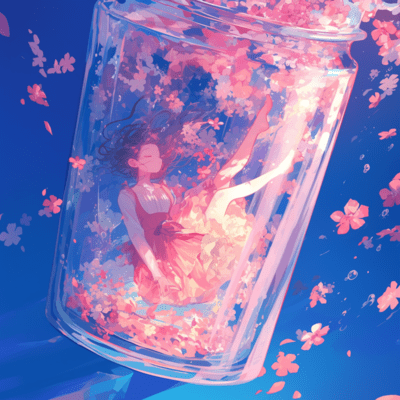 Poem lying in a glass Front Cover