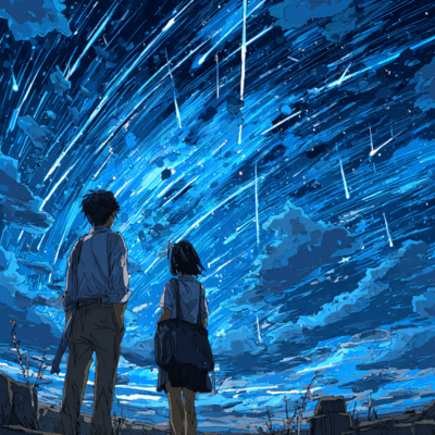 Meteor Shower of Memory Front Cover