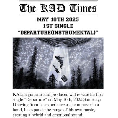 DEPARTURE Front Cover