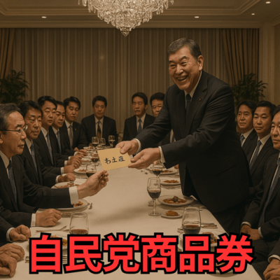 自民党商品券のジャケット写真