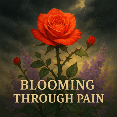 Blooming Through Pain Front Cover