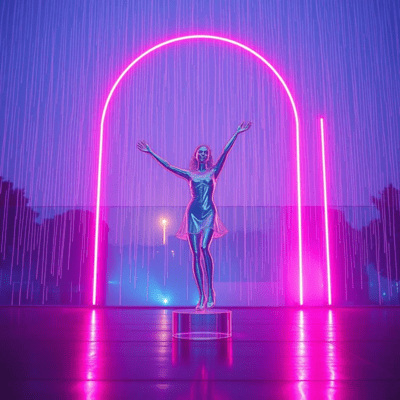 Under the Neon Sky Front Cover