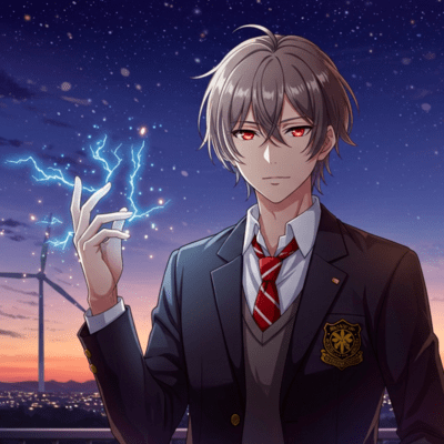 silent blaze (Male ver.) Front Cover
