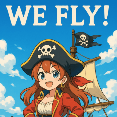 We fly! (Female ver.) Front Cover