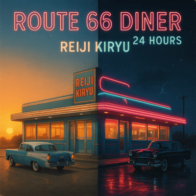 Route 66 Diner 24 Hours Front Cover