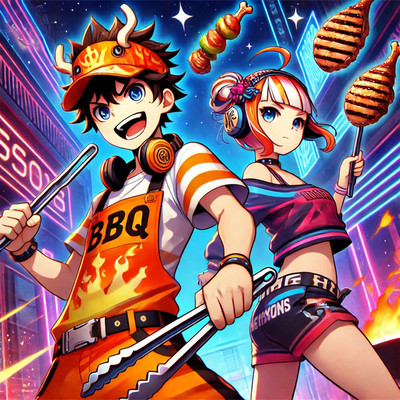 Tonsoku Boy & Sunazuri Girl Front Cover