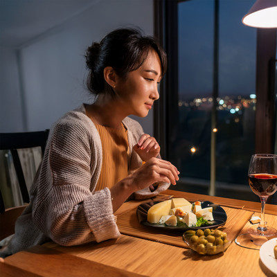 Lonely Night, Pricey Cheese Front Cover