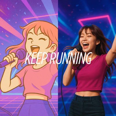 Keep Running Front Cover