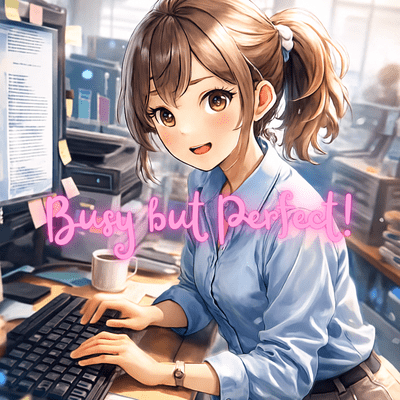 Busy but Perfect! Front Cover