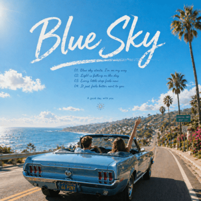 Blue Sky Front Cover