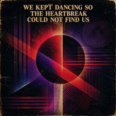 We Kept Dancing Ss The Heartbreak Could Not Find Us Front Cover