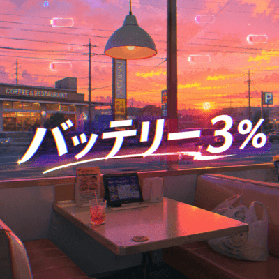 バッテリー3%のジャケット写真