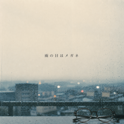 Glasses on Rainy Days Front Cover