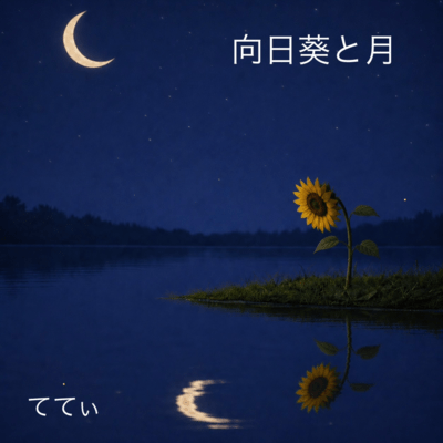 向日葵と月のジャケット写真
