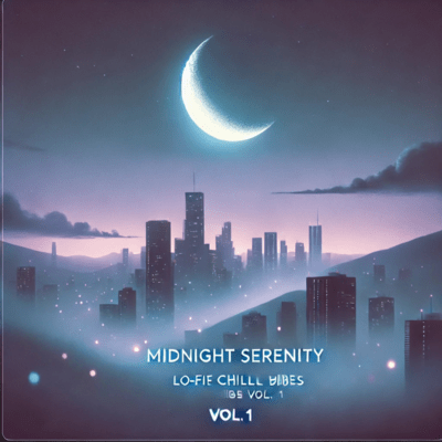 Midnight Serenity: Lo-Fi Chill Vibes Vol.1 Front Cover