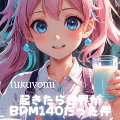 起きたら世界がBPM140だった件のジャケット写真