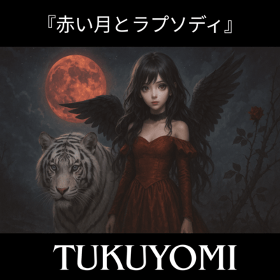 Rhapsody Under the Crimson Moon Front Cover