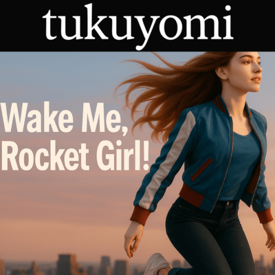 Wake Me, Rocket Girl Front Cover