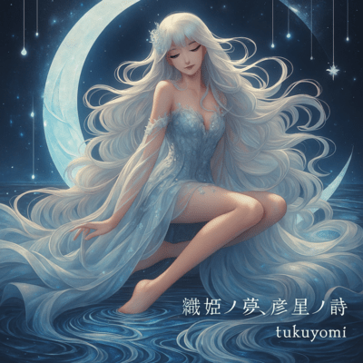 Orihime's Dream, Hikoboshi's Poem Front Cover