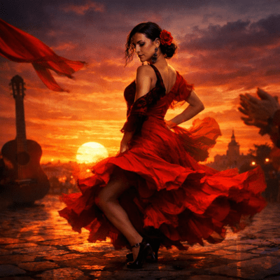 太陽のフラメンコのジャケット写真