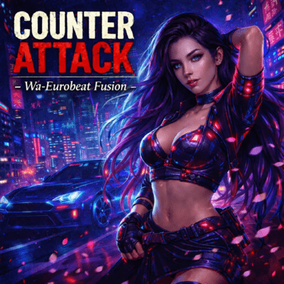 COUNTER ATTACK! - Wa -Eurobeat Fusion - Front Cover