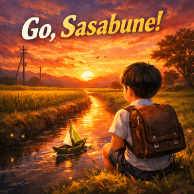 Go, Sasabune! Front Cover